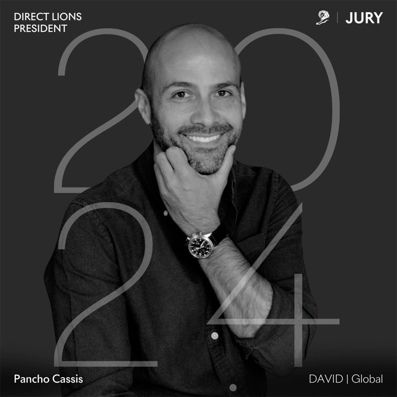 Pacho Cassis, Presidente del jurado de Direct en Cannes Lions 2024